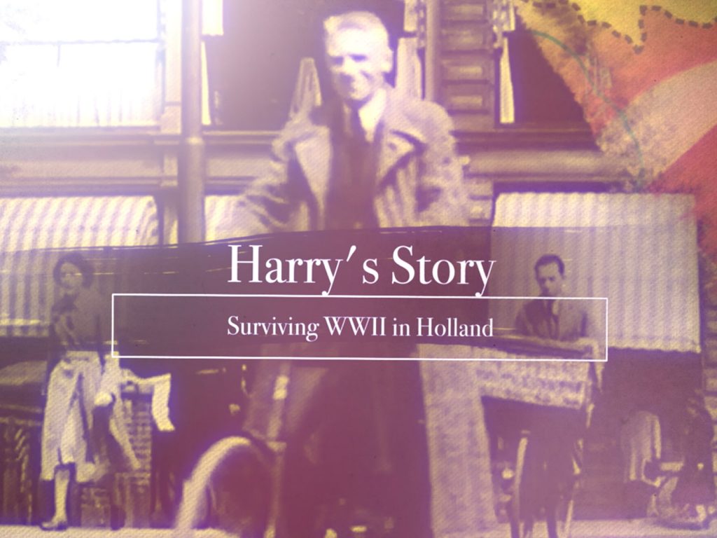 Harry's Story reveals what is was like living as a Dutch civilian during WWII Nazi occupied Germany.